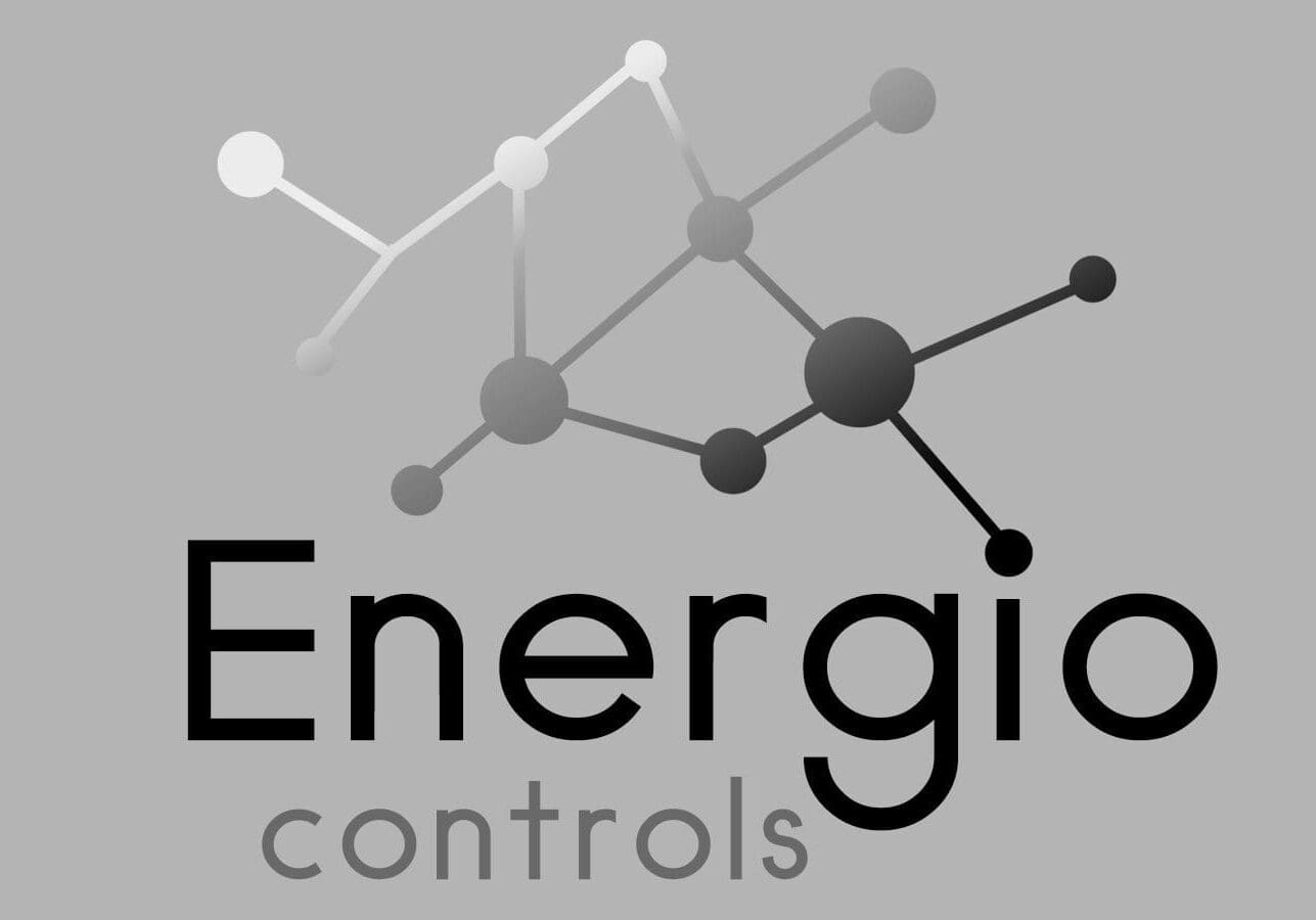 Logo for Energic Controls featuring connected nodes symbol.