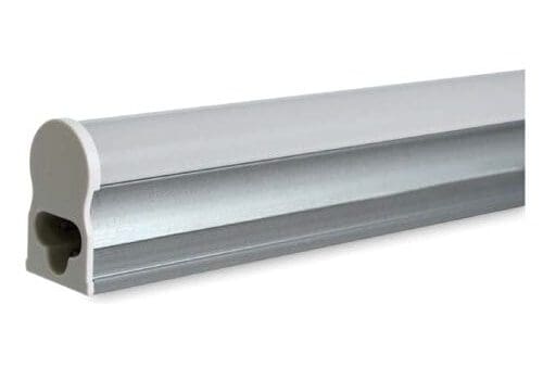 White plastic weatherstrip seal for doors or windows.